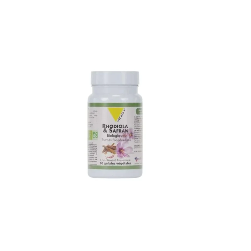 VIT’ALL+ RHODIOLA & SAFRAN 400MG 30GEL