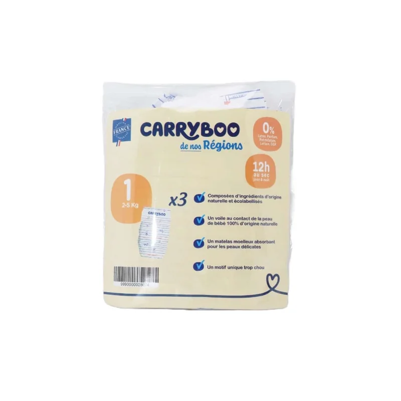 CARRYBOO COUCHES T1 2-5KG X3U