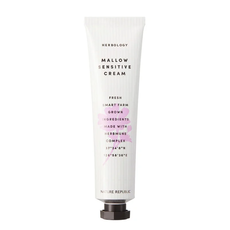NATURE REPUBLIC HERBOLOGY MALLOW SENSITIVE CREAM 70 ml