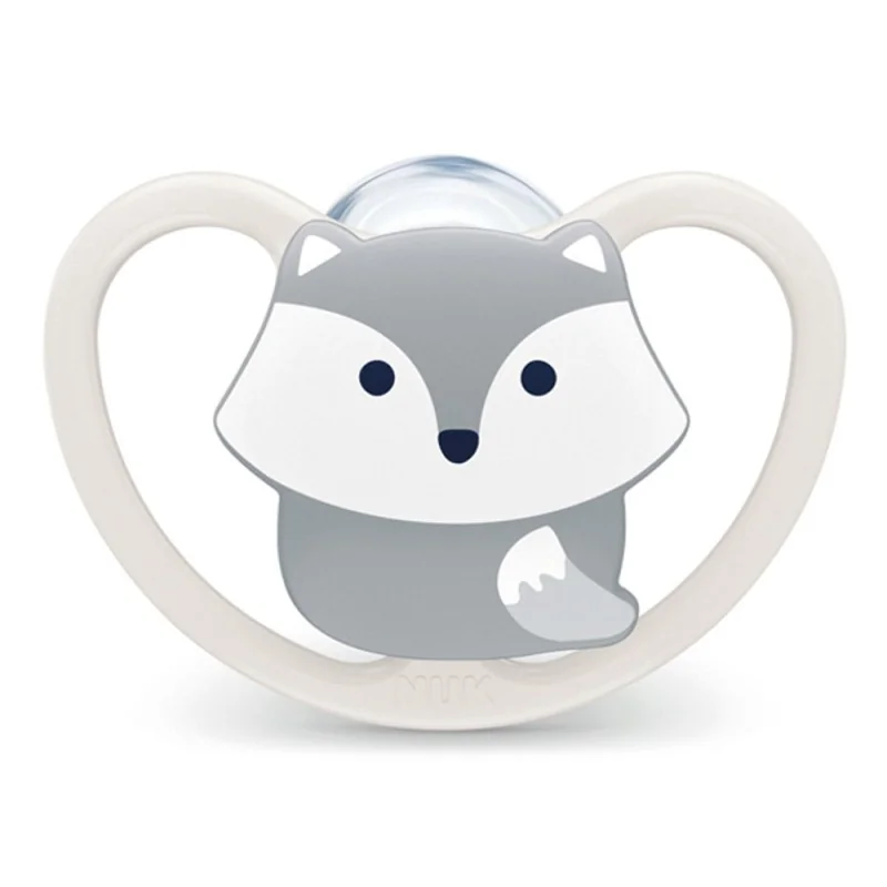 Nuk Sucette Space Silicone Renard 0-6 Mois