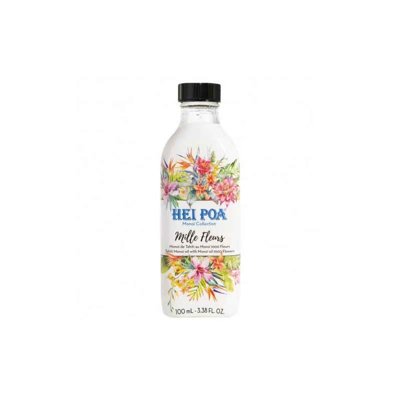 Hei Poa Soins traditionneles monoï specifique de tahiti au 1000 fleurs