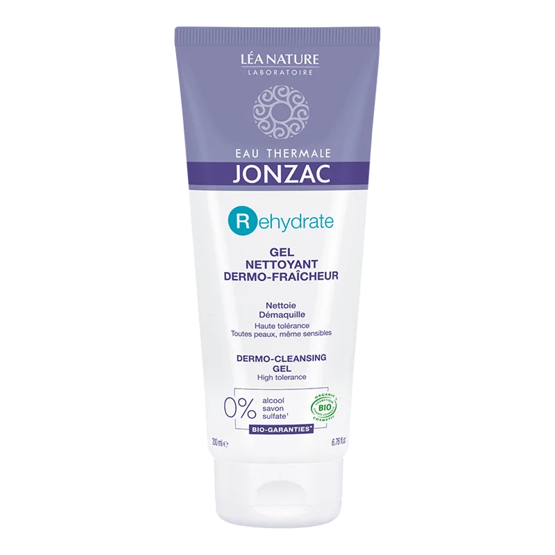 JONZAC GEL NETTOYANT DERMO-FRAÎCHEUR 200 ml