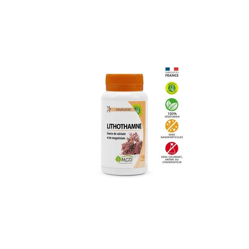 MGD NATURE Lithothamne 200 gélules