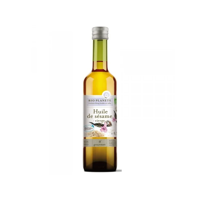 Bio Planète Huile de Sésame Vierge 500Ml