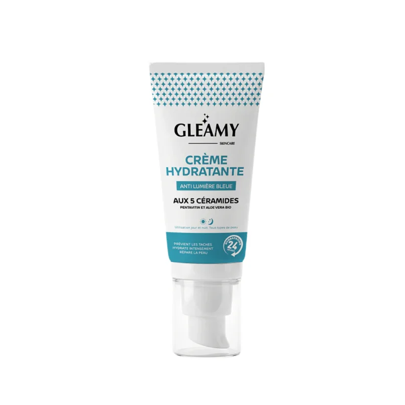 Gleamy Creme Hydratante Anti lumiere Bleue 50ml