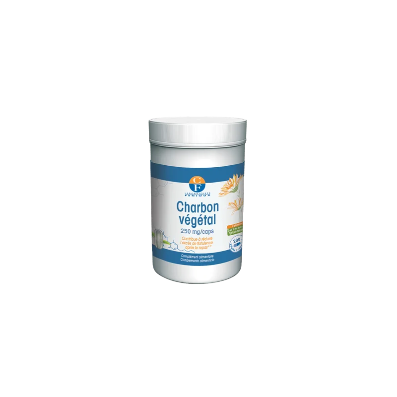 Fenioux charbon vegetal 200 capsules