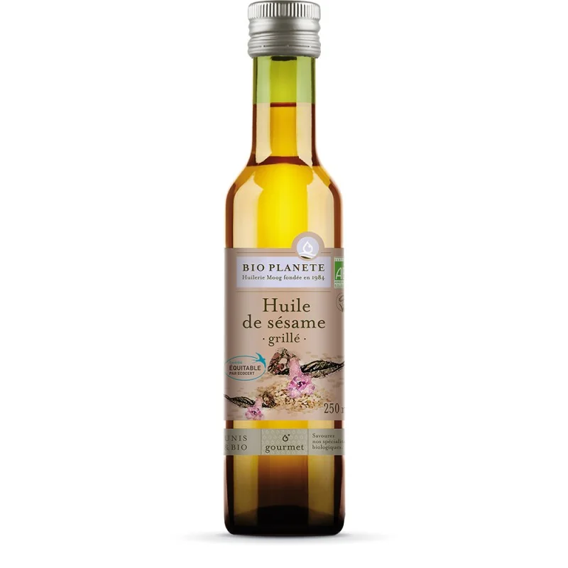 Bio Planète Huile de Sésame Grillé 250Ml