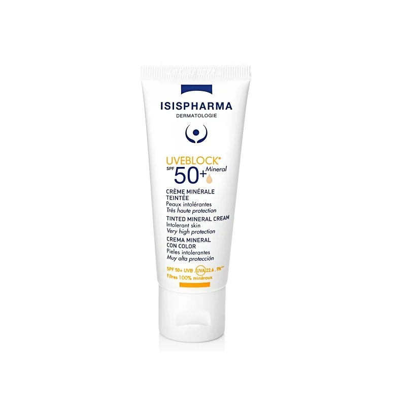 ISISPHARMA UVEBLOCK SPF50+ Mineral Teinté 40ml