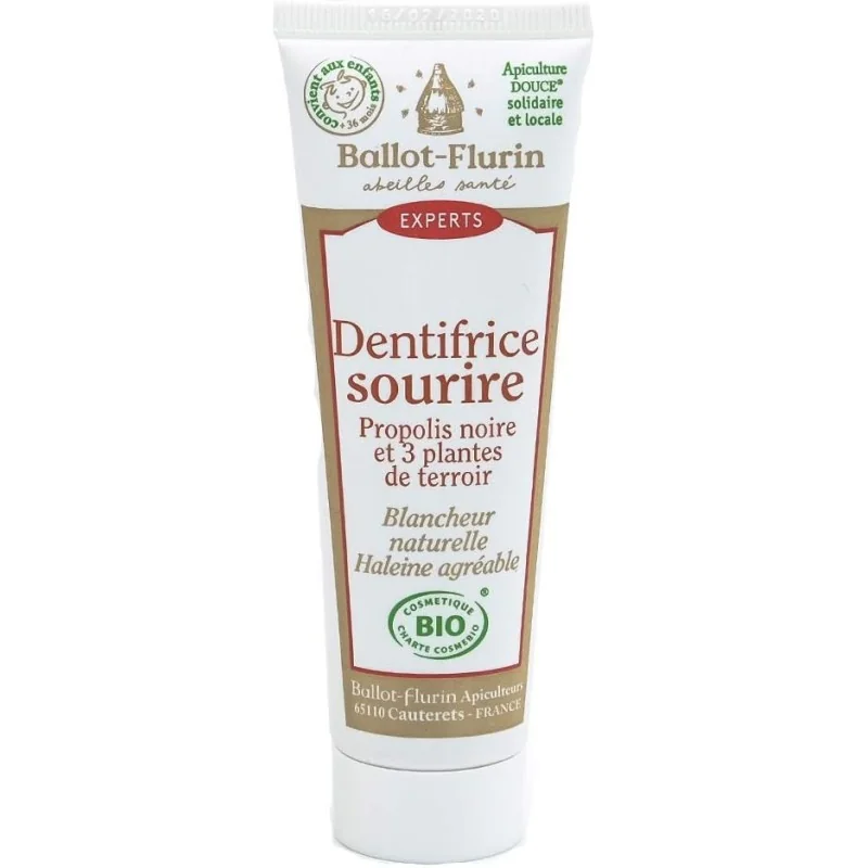 BALLOT-FLURIN DENTIFRICE SOURIRE 50ML