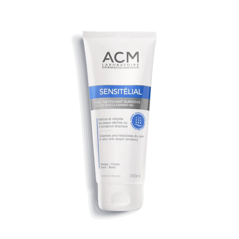 ACM SENSITELIAL GEL NETTOYANT SURGRAS 200ML