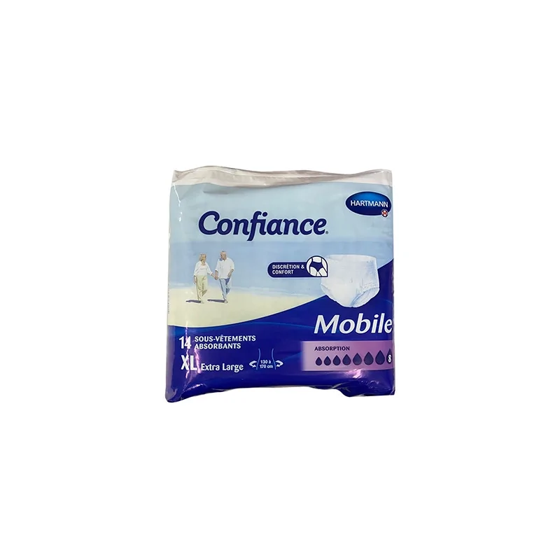 HARTMANN CONFIANCE MOBILE 8GT TAILLE XL/NUIT (T 54-60) X14