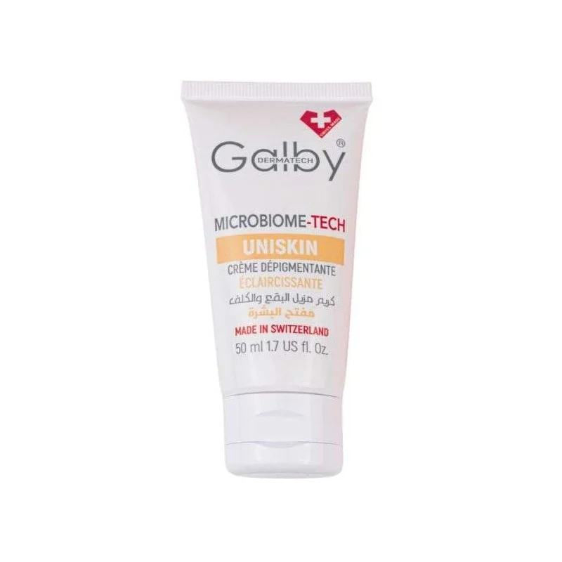 GALBY UNISKIN MICROBIOME TECH CREME DEPIGMENTANTE ECLAIRCISSANTE 50 ML