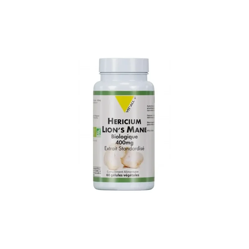 VIT’ALL+ HERICIUM 400MG 60 GEL