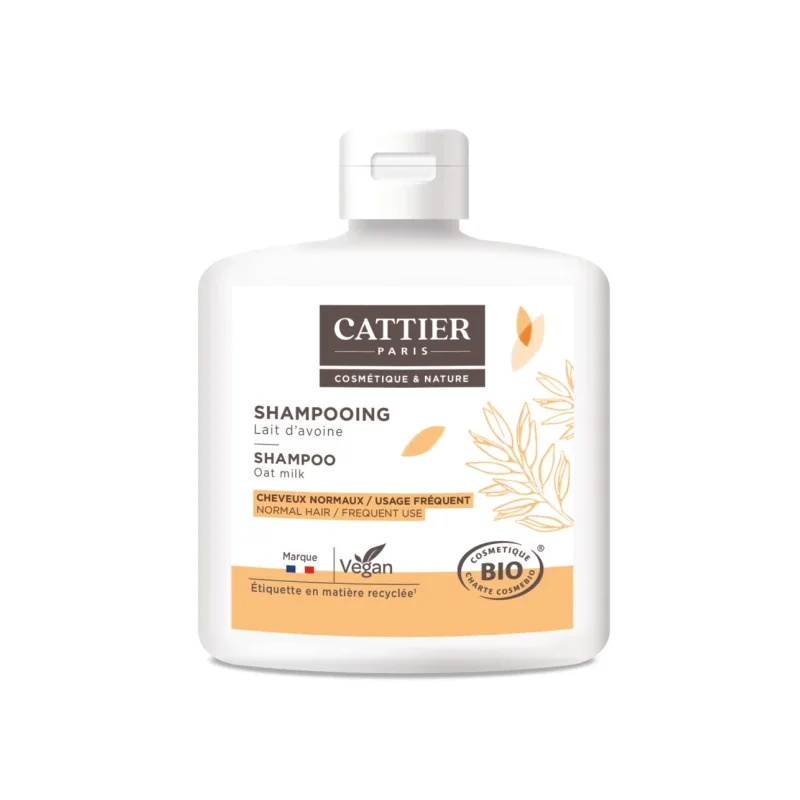 cattier SHAMPOOING AU lait d'avoine 250 ml