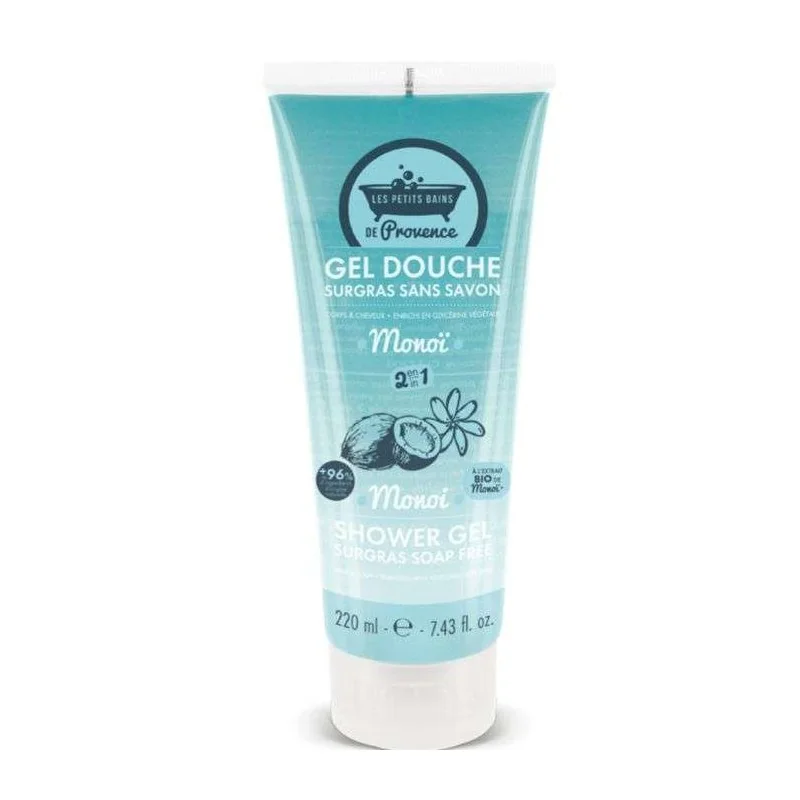 LES PETITS BAINS DE PROVENCE GEL DOUCHE MONOI 200 ML