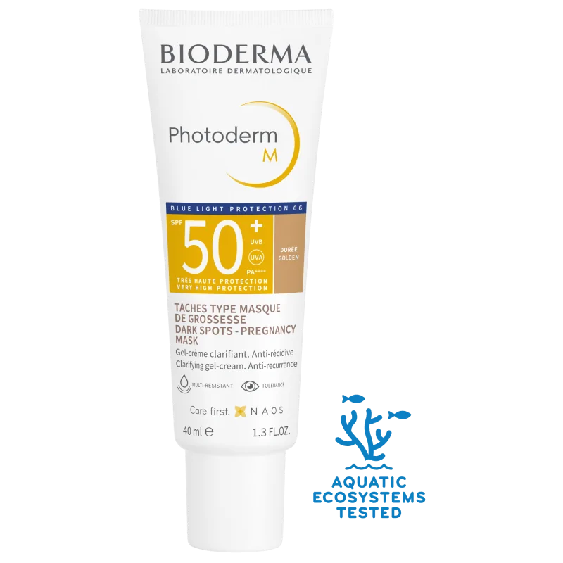 BIODERMA PHOTODERM M CREME TEITEE DOREE 40ML