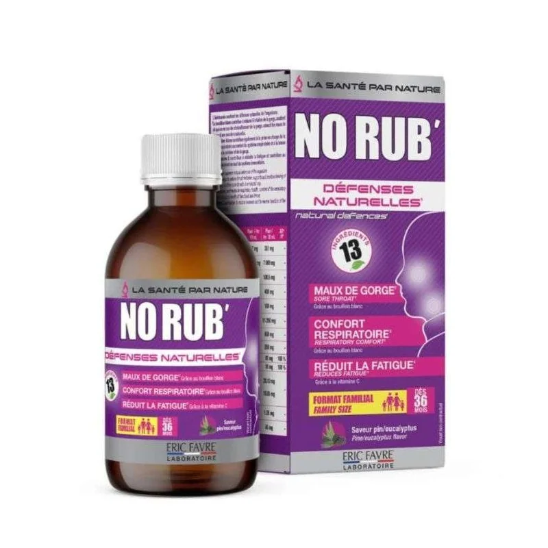 Eric Favre No’Rub – Défenses naturelles 200ml