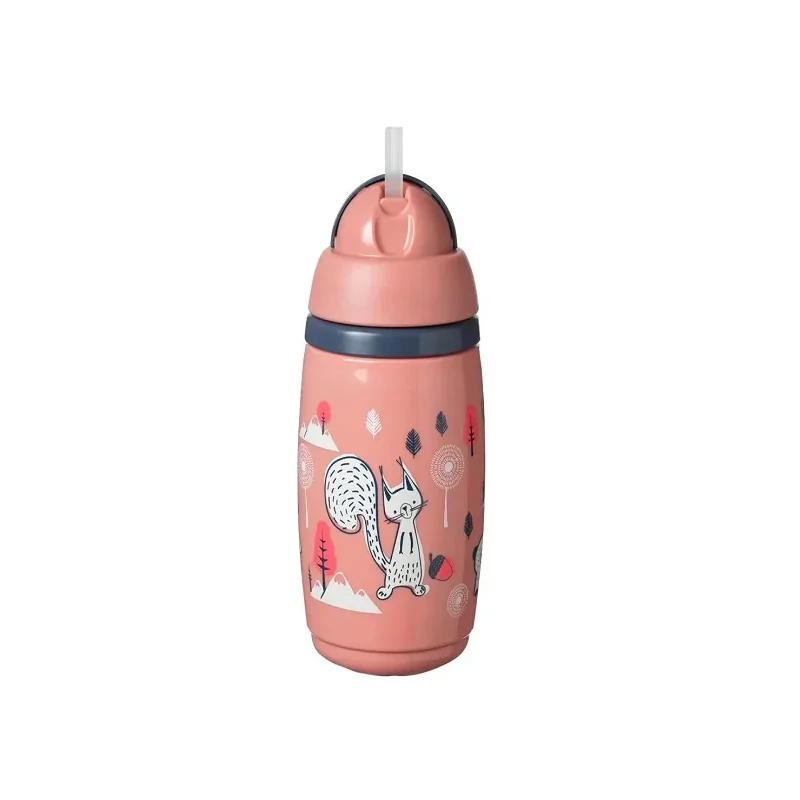 Tommee Tippee Tasse Isotherme à Paille SuperStar 266ml – Rose