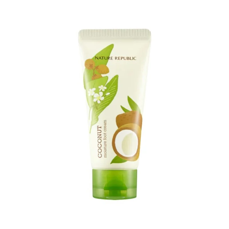 NATURE REPUBLIC FOOT&NATURE COCONUT MOISTURE FOOT CREAM 80ml