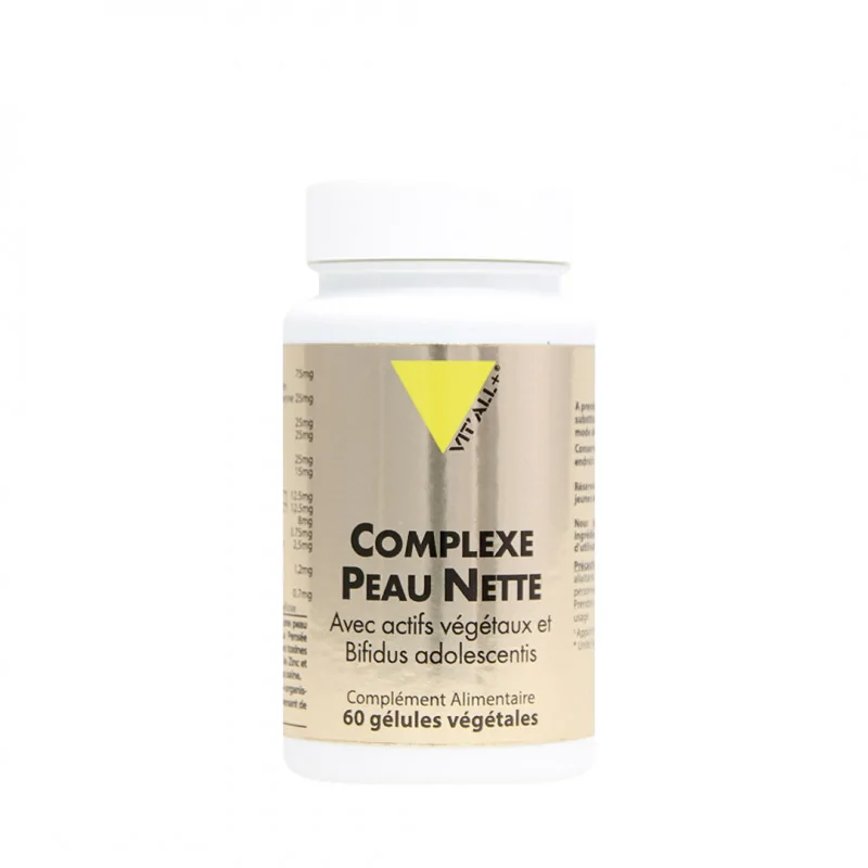 VIT’ALL+ Complexe Peau Nette 60 Gélules