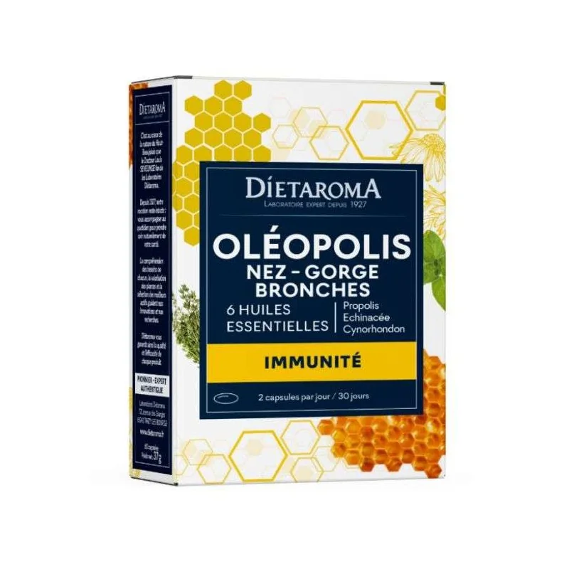 Dietaroma Complexe oléopolis 60 capsules