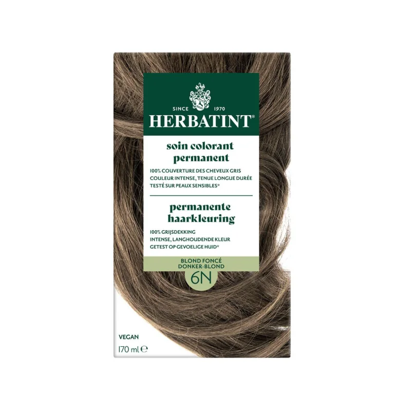 HERBATINT SOIN COLORANT PERMANENT 6N BLOND FONCE