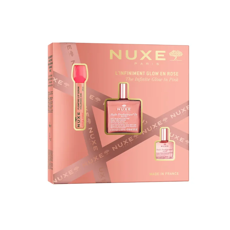 NUXE COFFRET PRODIGIEUX GLOW EN ROSE