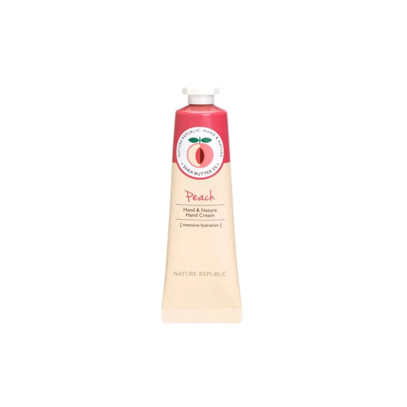 NATURE REPUBLIC HAND & NATURE PEACH HAND CREAM 30 ML