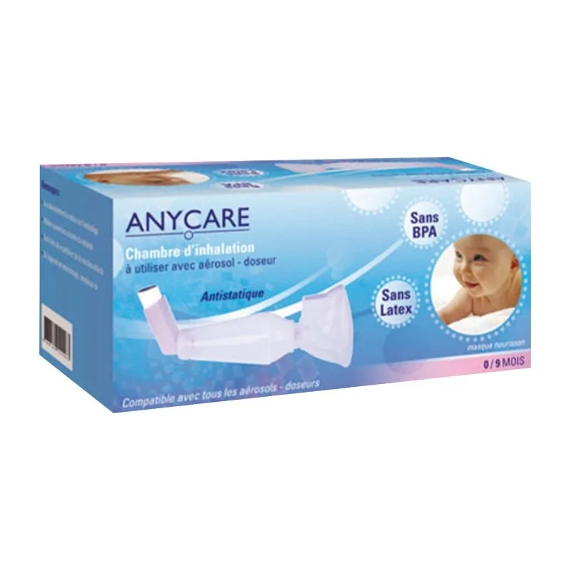 ANYCARE CHAMBRE D'INHALATION 0/9 mois