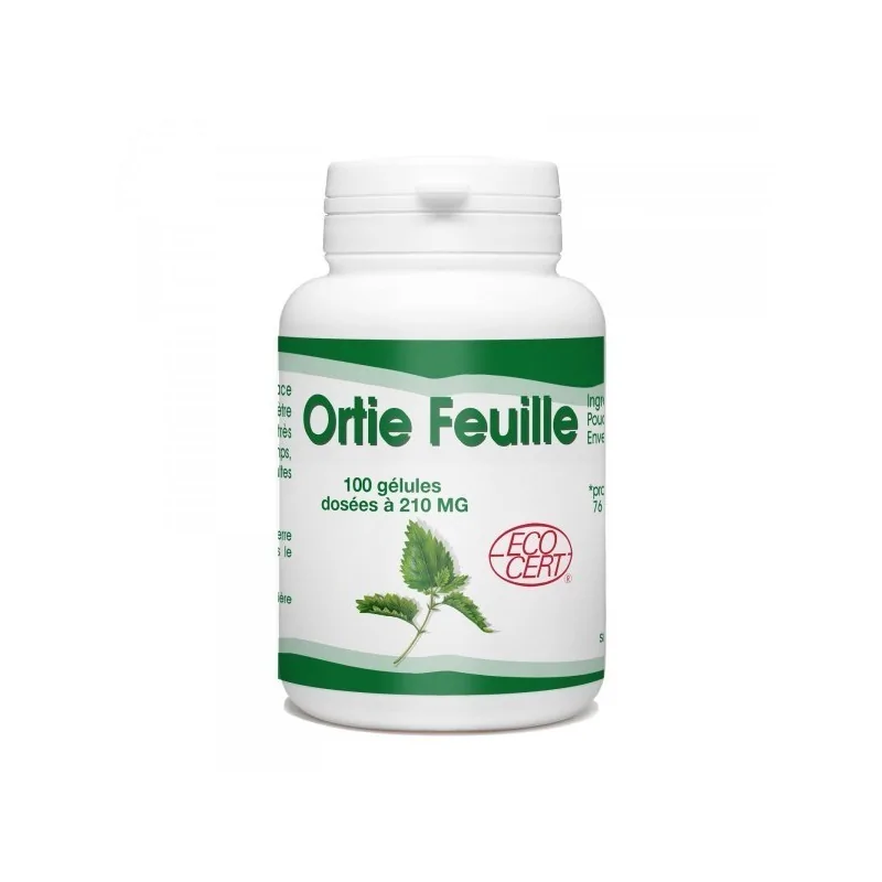 GPH DIFFUSION ORTIE FEUILLE BIO - 210MG - 100 GÉLULES