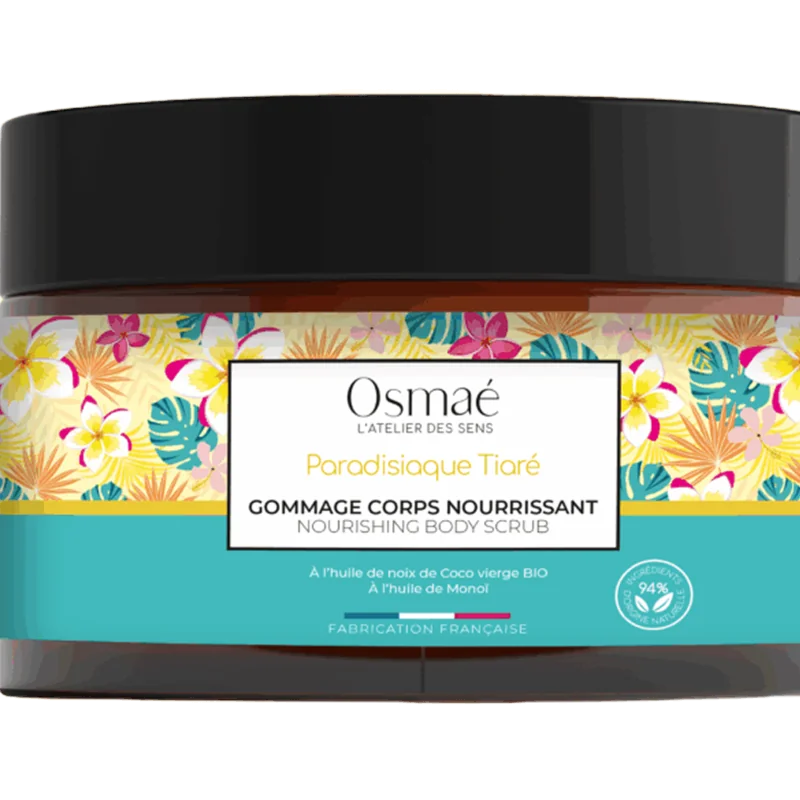 OSMAE Gommage corps nourrissant paradisiaque Tiaré 200 g