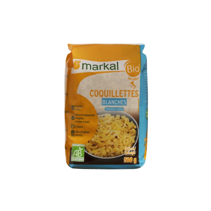 MARKAL COQUILLETTES BLANCHES 500G