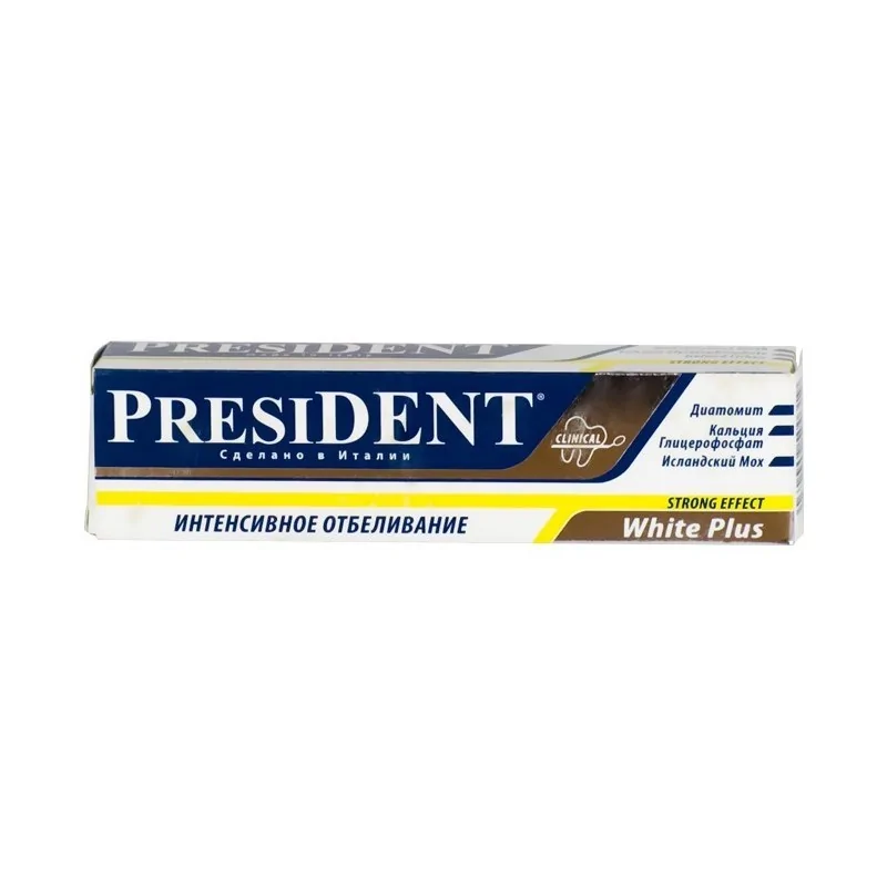 PRÉSIDENT WHITE PLUS DENTIFRICE DE 30 ML