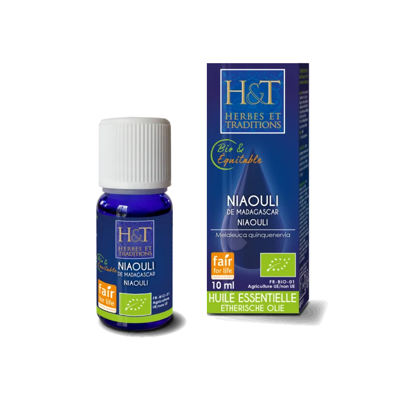 HERBES ET TRADITIONS HUILE ESSENTIELLE - NIAOULI BIO 10ML