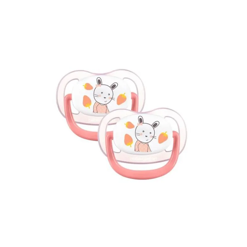 BÉBÉ CONFORT SUCETTES PHYSIO AIR CONF - 18/36 M - THE GARDENER ROSE ET JAUNE SIL X2 - 6914