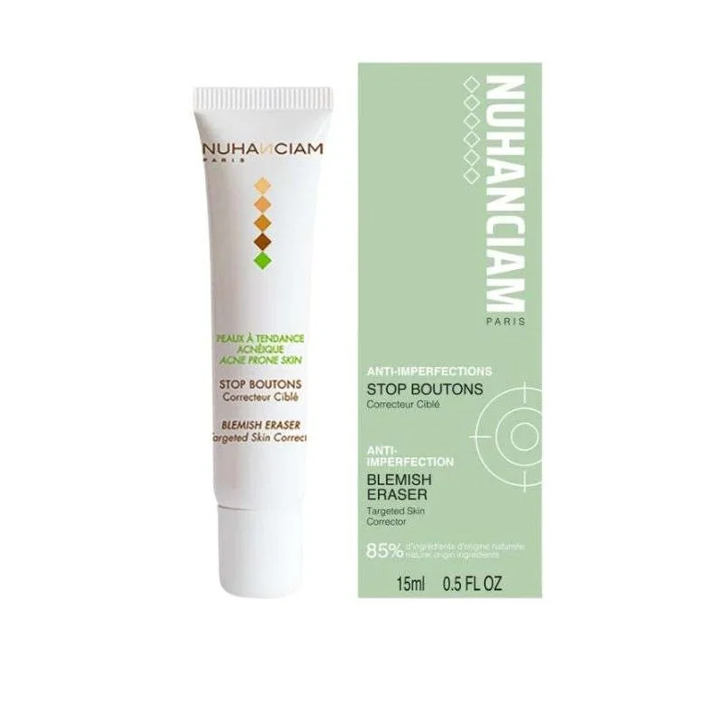 Nuhanciam stop boutons peaux à tendance acnéique correcteur ciblé 15ml