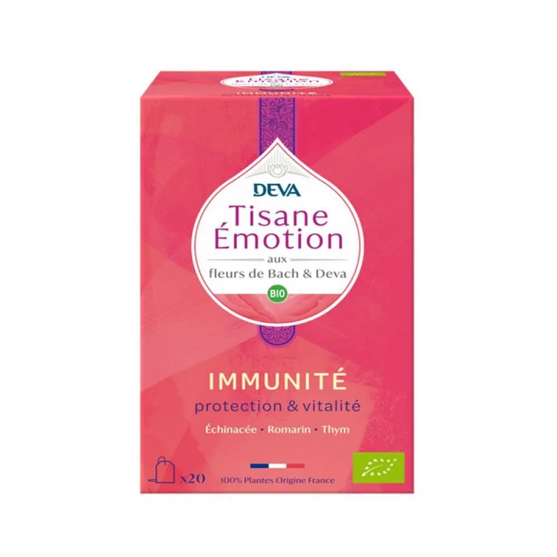 DEVA Tisane Emotion Immunité Protection & Vitalité 20 Sachets