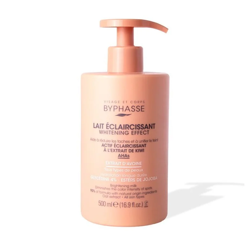 BYPHASSE LAIT ÉCLAIRCISSANT À L’EXTRAIT D’AVOINE 500ML