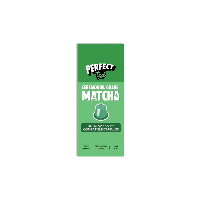 PERFECT TED CAPSULES MATCHA 10*5