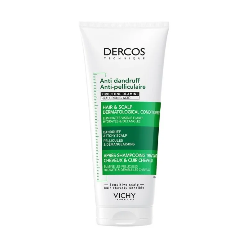 VICHY DERCOS ANTI PELLICULAIRE APRES SHAMPOING TRAITANT 200 ML