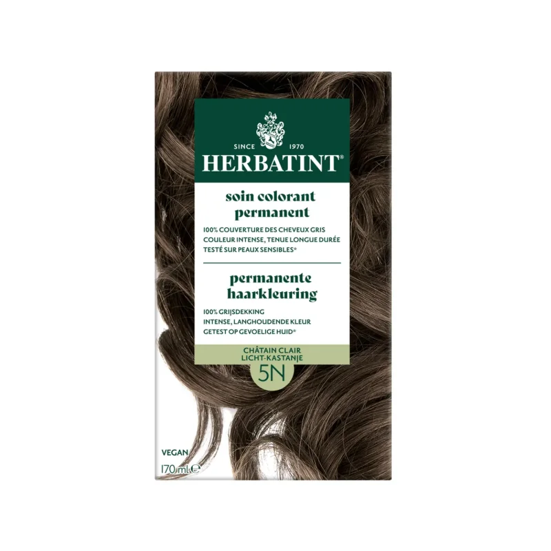 HERBATINT SOIN COLORANT PERMANENT 5N CHATAIN CLAIR
