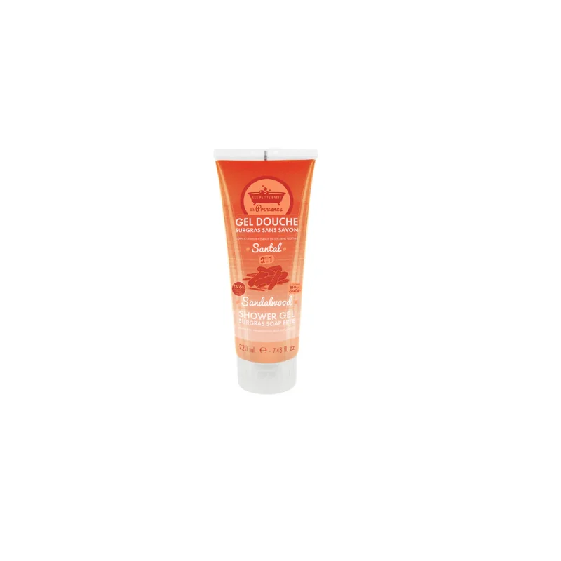 LES PETITS BAINS DE PROVENCE GEL DOUCHE SANTAL 200ML
