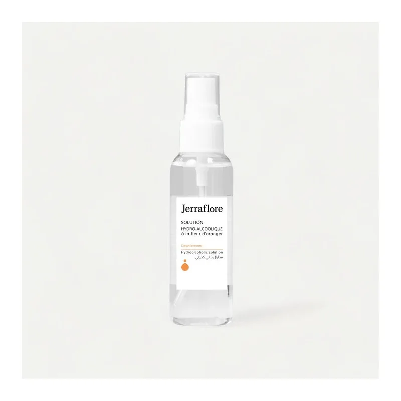 JERRAFLORE SOLUTION HYDRO-ALCOOLIQUE À LA FLEUR D'ORANGER 60ml
