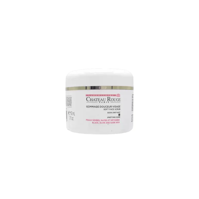 Chateau rouge gommage eclaircissant visage 50ml