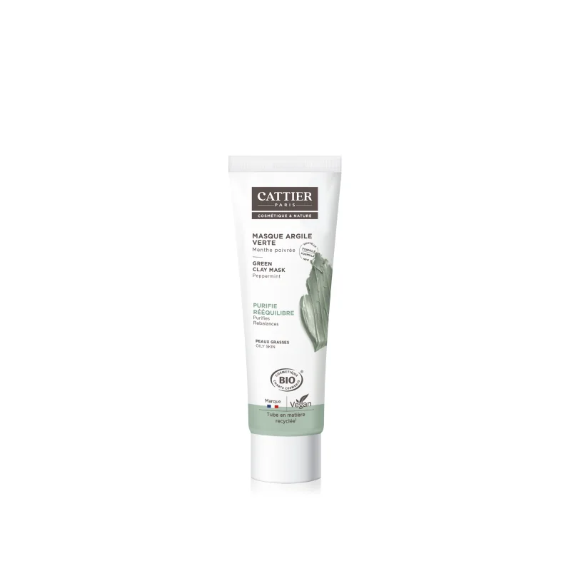 Cattier MASQUE A L'ARGILE VERTE 100ml