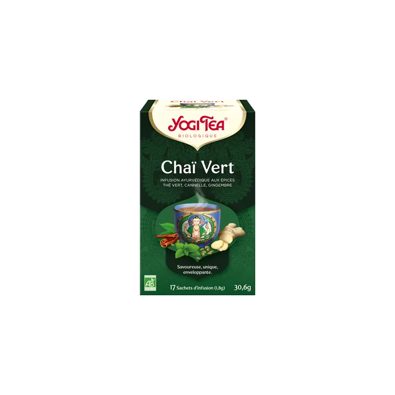 Yogi Tea CHAI VERT 17X2G