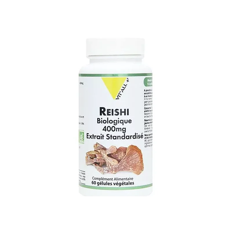 VIT’ALL+ REISHI 400MG 60GEL