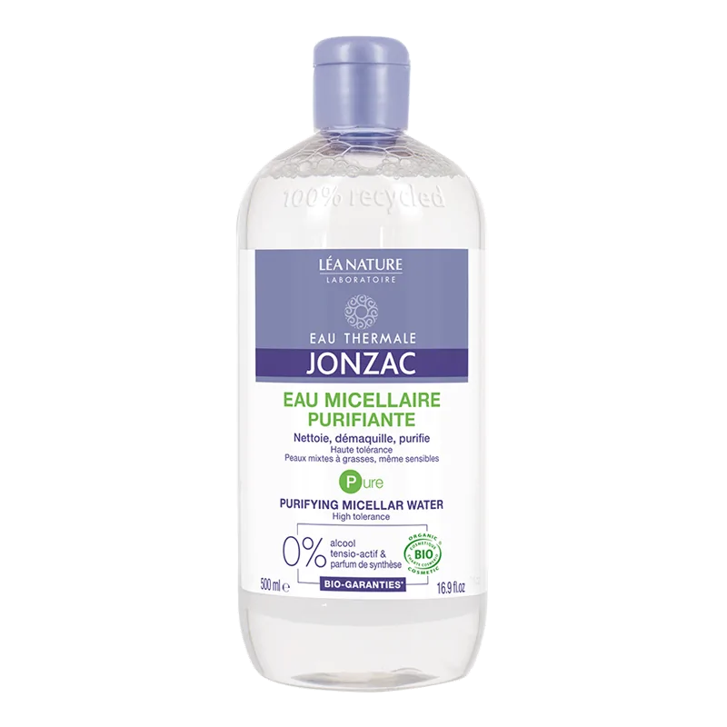 JONZAC EAU MICELLAIRE PURIFIANTE 500ml