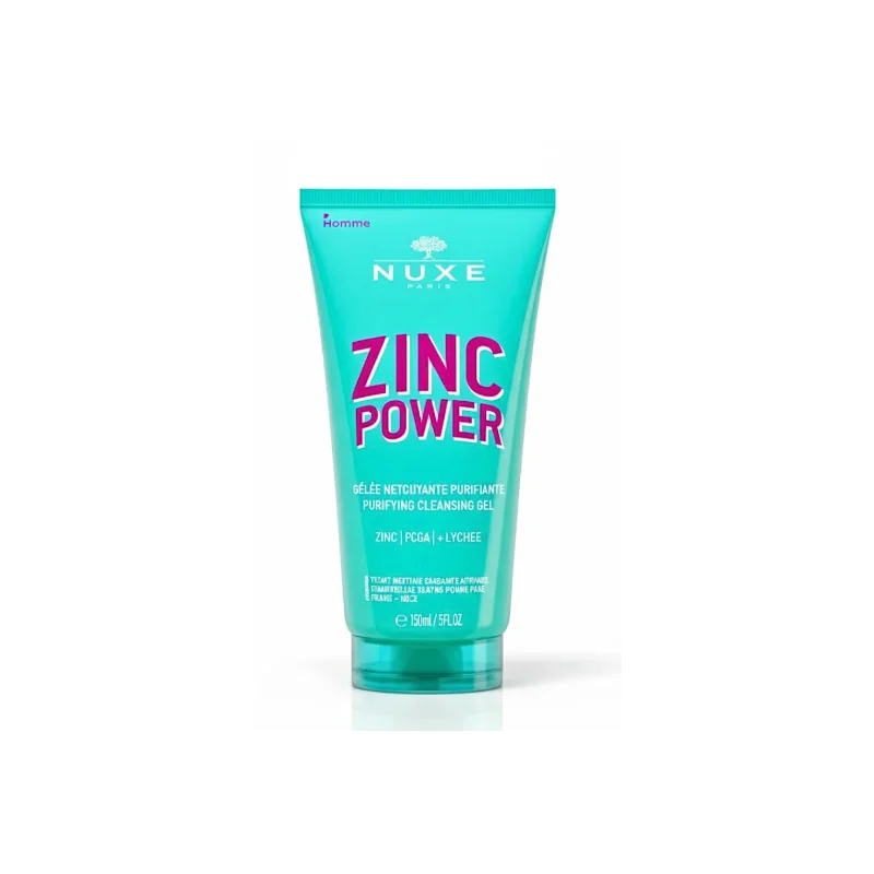 Nuxe Zinc Power Gel Nettoyante Purifiante 150ml