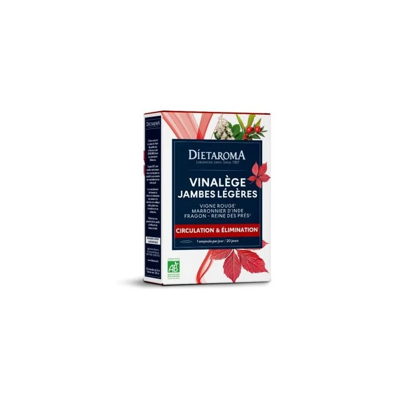 DIETAROMA VINALEGE JAMBES LEGERES 45 COMPRIMES